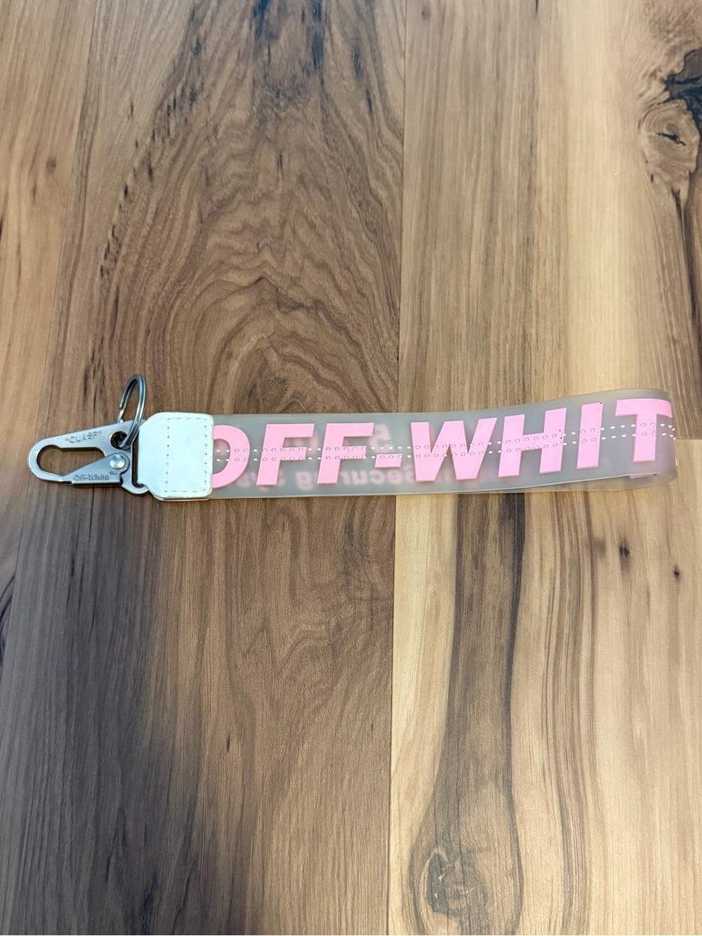 Off white keychain